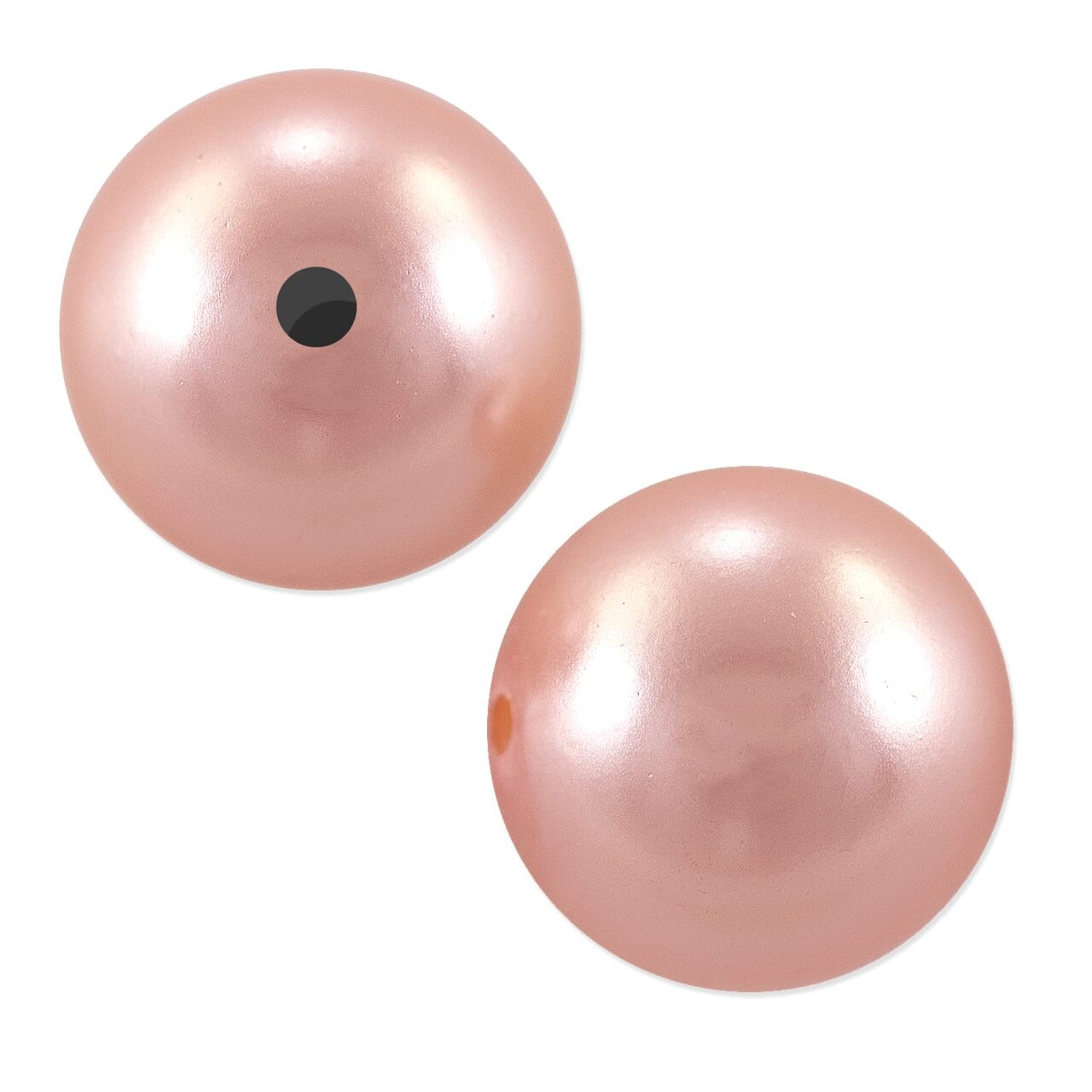 Preciosa Crystal Nacre Round Pearl 4mm Rosaline (Package of 40)
